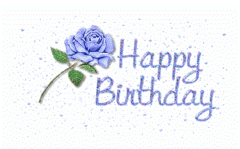Happy Birthday - Happy Birthday Blue Rose