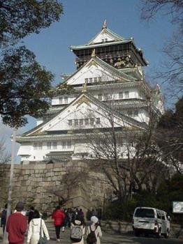 Osaka Castle in Japan - very popular cstle in Japan.
