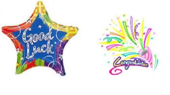 compliment - good luck and congratulation