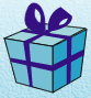 Happy Holidays - Gift box, present