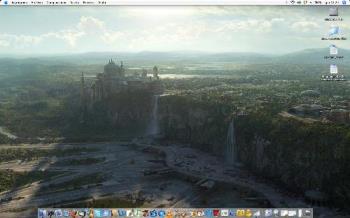 my desktop - this is a scene from star wars!