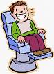 DENTIST  - Picture of child in dentist chair 