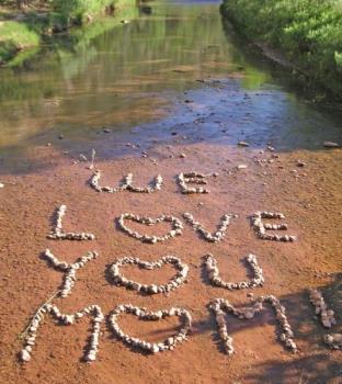 Love - We love you mom !