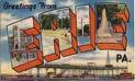 Erie Pennsylvania post card - Erie, PA