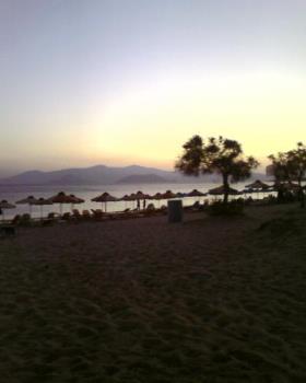 naxos - sunset in naxos (greece)