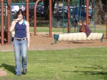 Original Image - Girl at park