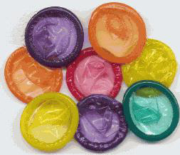 Do you want condom? - This is an example of a condom.