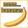 Bananas - Animated bananas MMMMM i love bananas