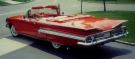 1959 Chevy Impala - picture of a red 1959 Chevy Impala Convertible.