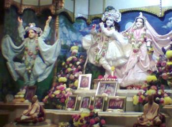 Sri Sri Radha Krishna - Sri Sri Radha Krishna and also can be seen Sri Gauranga Mahaprabhu.