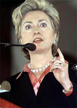 Hillary - Possibly the next U.S. preident.