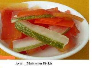 Acar _ Malaysian Pickle - Malaysia Pickle _ Acar