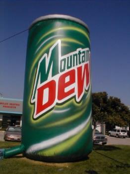 Mountain Dew balloon - Mountain Dew balloon