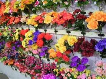 flower arrangement - Photographed at Mysore floral show