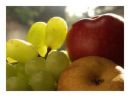 apple with grapes - Christmas gift apple with grapes - Christmas gift