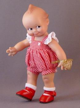Kewpie Doll - picture of a Kewpie Doll very popular in the 1930&#039;s and 40&#039;s