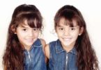 Twins - photo of a set of twin sisters.
