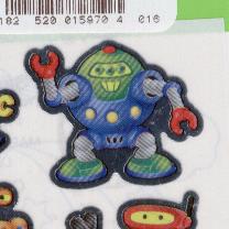 alien robot? - Just a sticker I scanned alien robot? - Just a sticker I scanned