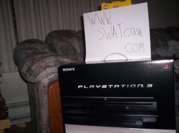 PS3 - Here is the prize given away by the site.