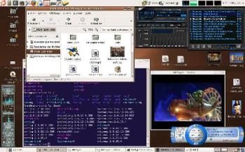 ubuntu linux - screenshot of an operating ubuntu os !