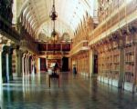 Library in Mafra Convent - Picture of the library in the Mafra Convent in Mafra, Portugal. The library boasts of the fact that there is no artifical lighting. It is absolutely beautiful. Library in Mafra Convent - Picture of the library in the Mafra Convent in Mafra, Portugal. The library boasts of the fact that there is no artifical lighting. It is absolutely beautiful.