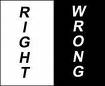 right or wrong - right or wrong