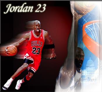 Jordan - former basketball player Michael Jordan