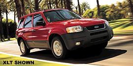 2003 Ford Escape. - Red 2003 Ford Escape.