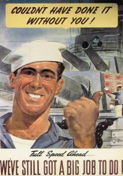 Sailor poster - feom clip art