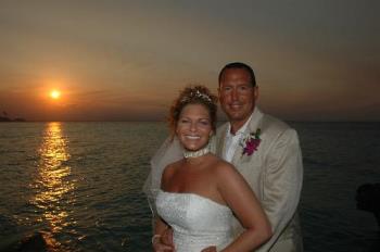 My wedding - This was our wedding at the Riu Palace Las Americas in Cancun.