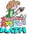 Love of Math subject - A girl who excell in math.