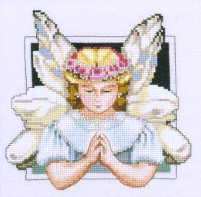 Angel Cross stitch 1999 - A free Angel Cross Stitch pattern from Mirabilia