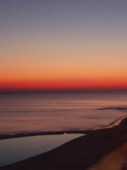 florida sunset - this is the sunset in Florida. I took it from the condo we stayed in on the beach