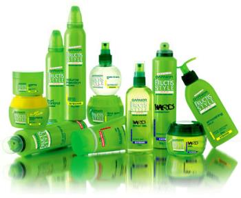 Fructis Products - Picture showing the fructis products range