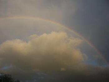 Rainbows - This is a Rainbow I took last week outside my door..