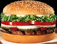 whopper burger - whopper burger