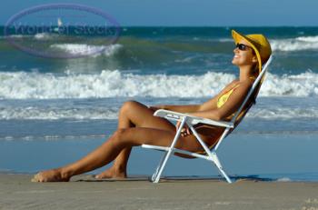 girl on beach - beach