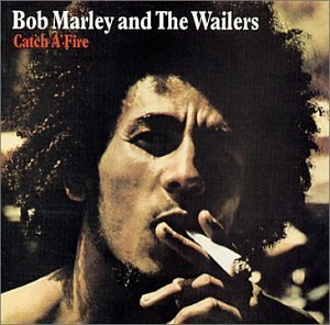 Catch A Fire - Bob Marley Catch a Fire Album cover, when Bob&#039;s lock were short