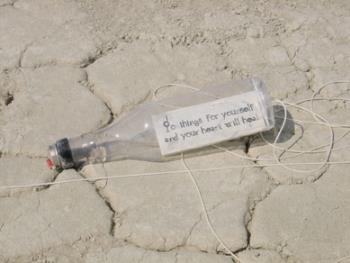 message in a bottle - message in a bottle