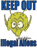 aliens - keep  out