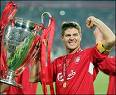 Gerrard - Gerrard&#039;s superb strike against United in March 2001 was voted Liverpool&#039;s best Premiership goal