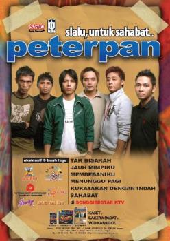 Peterpan - Music Group from Indonesia, which the song have pirated