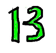 13 - thirteen
