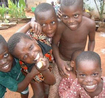 Kids - small African kids
