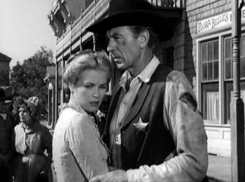 Grace kelly and gary cooper in High Noon. - Grace kelly and gary cooper in High Noon.