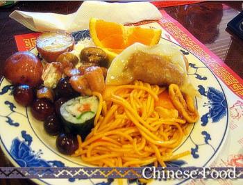 Chinese Food - chinese food, many spices on it