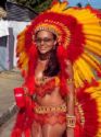 Carnival Costume - A woman in carnival costume