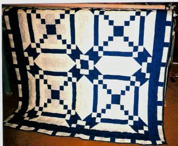 quilt - Heres a quilt i made my nephew. This is one of seven i made. 