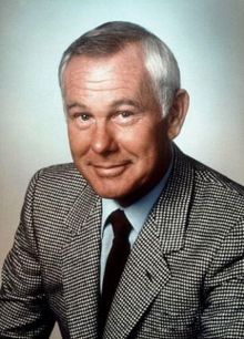 Johnny Carson - Photo of Johnny Carson, host of the Tonight Show 