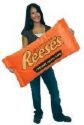 Reese&#039;s Peanut Butter Cups - photo of a girl holding a giant package of Reese&#039;s Peanut Butter Cu+s